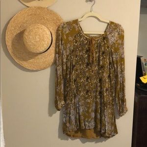 Free People Flower Tunic